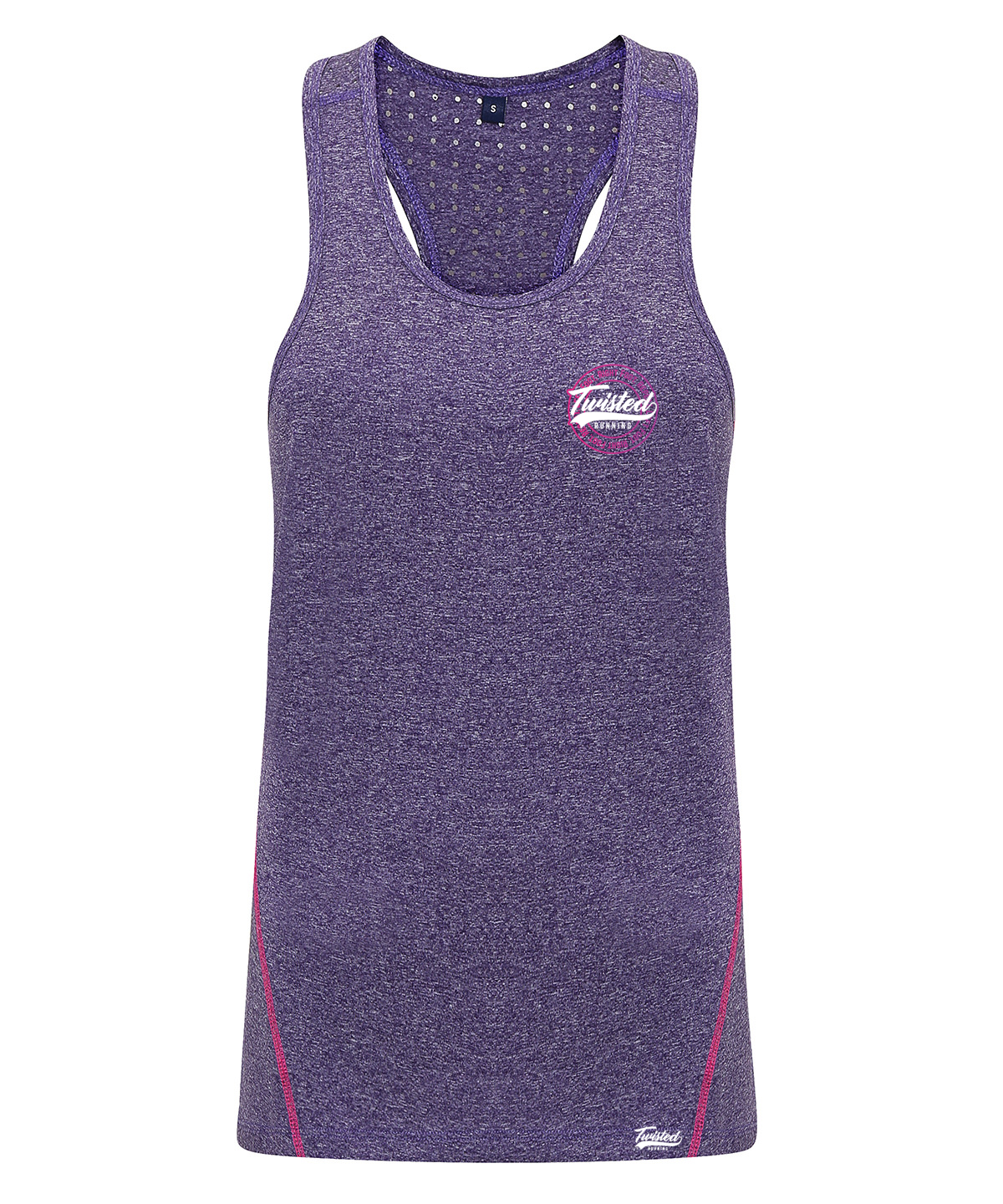 Summer Hot Pink Laser Cut Vest - 23 (Women's)