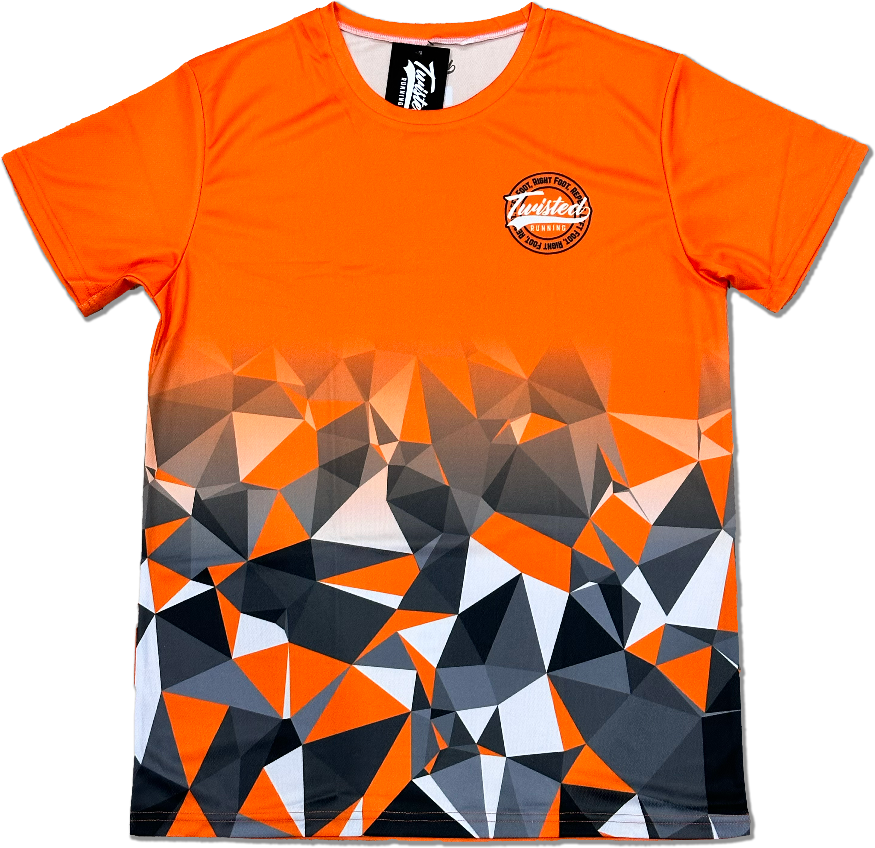 Orange Race Tee