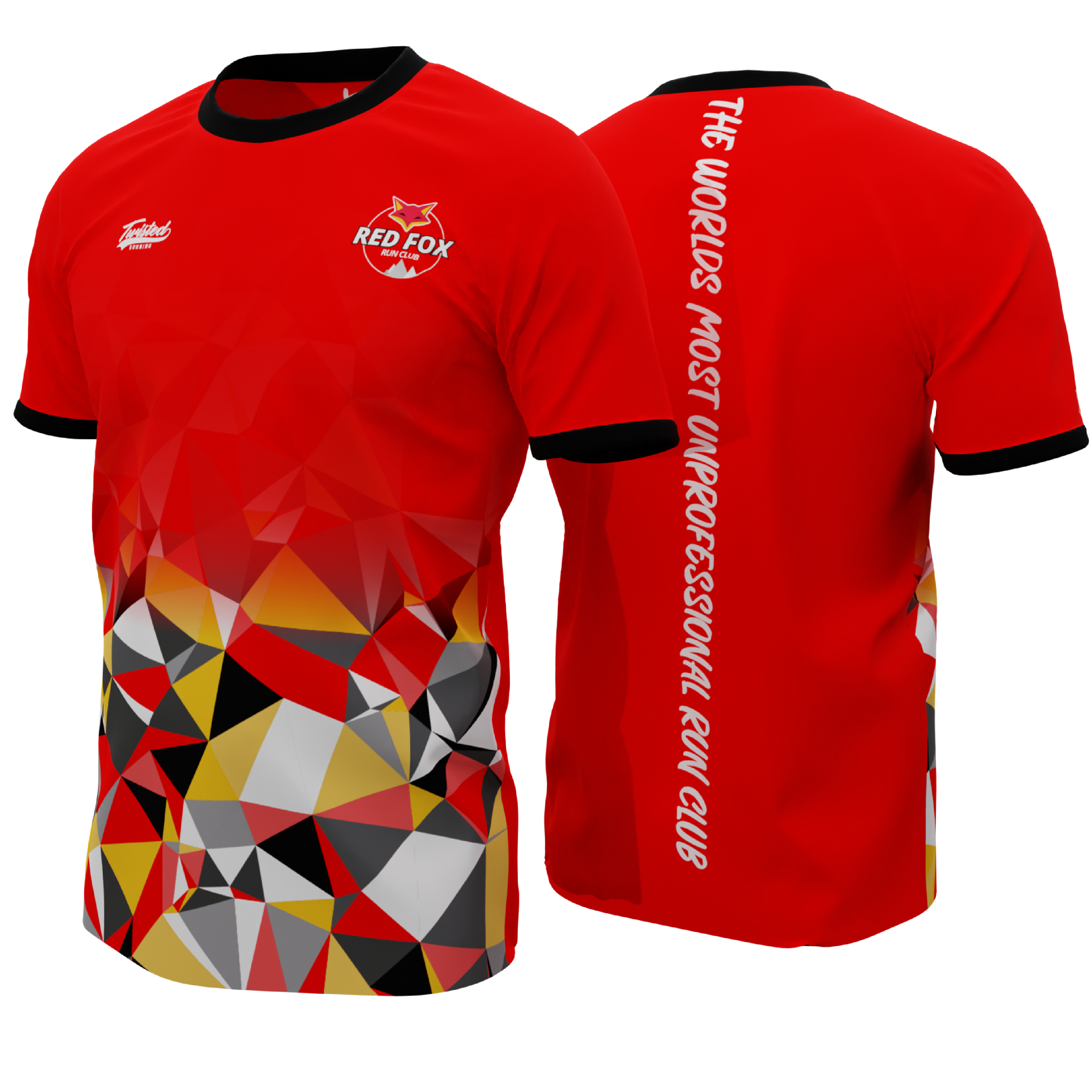 Red Fox Run Club Race Tee