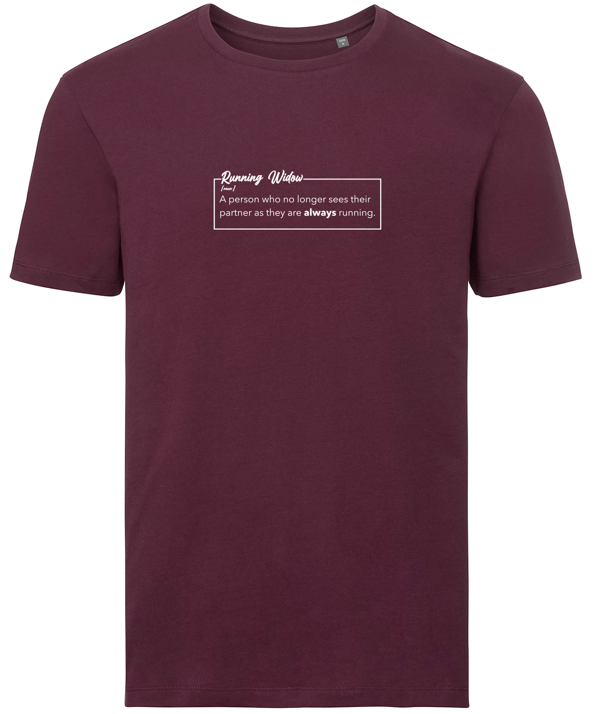 "Running Widow" Pure Organic Tee
