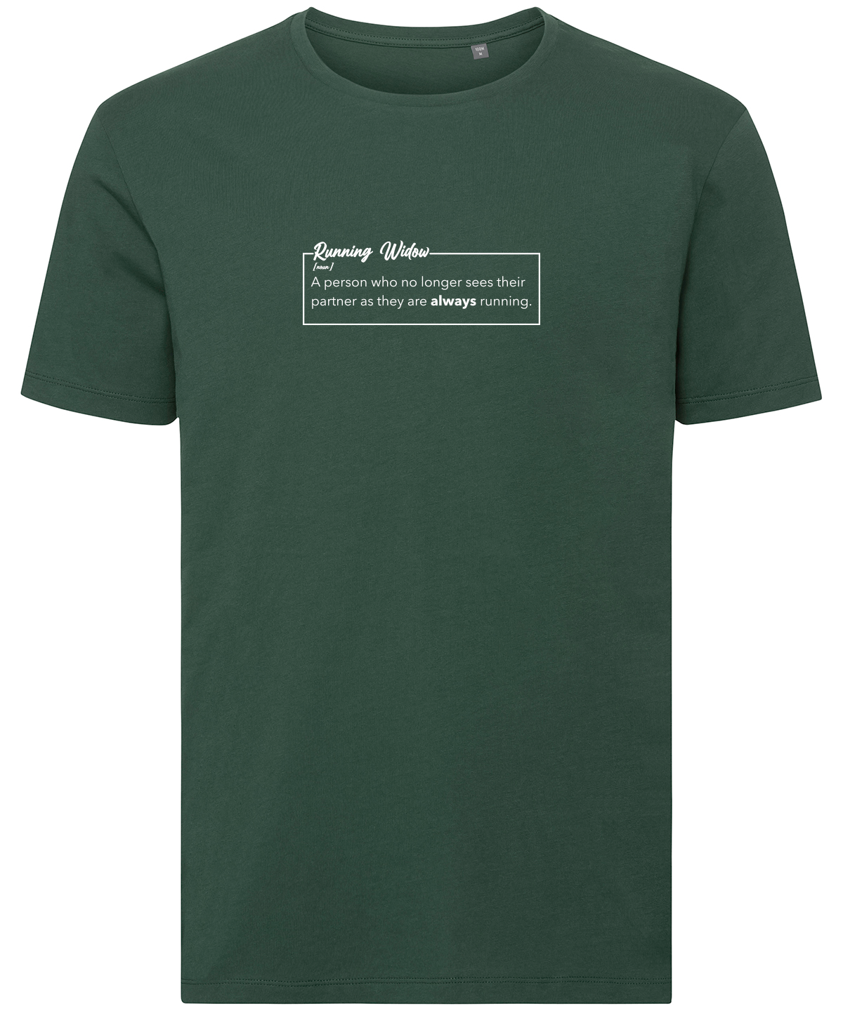 "Running Widow" Pure Organic Tee