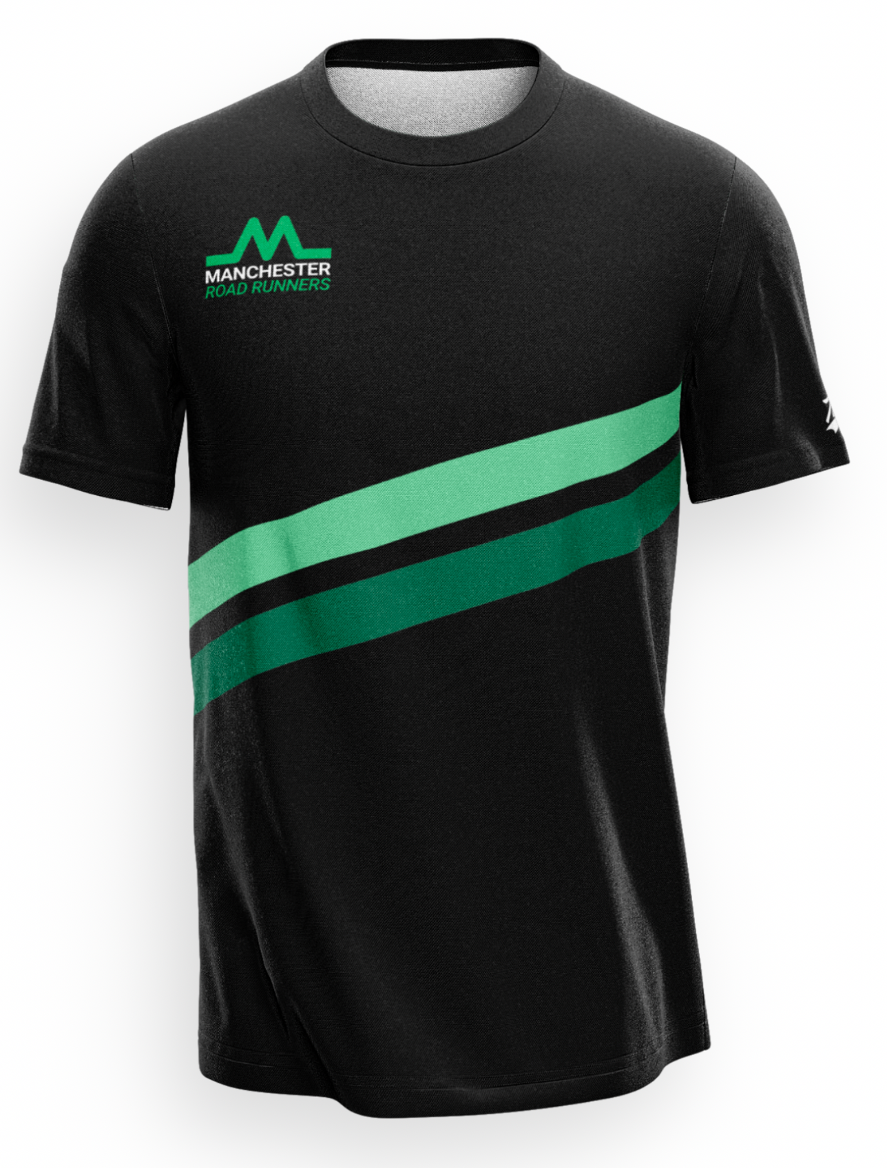Manchester Road Runners T-Shirt - Black/Green