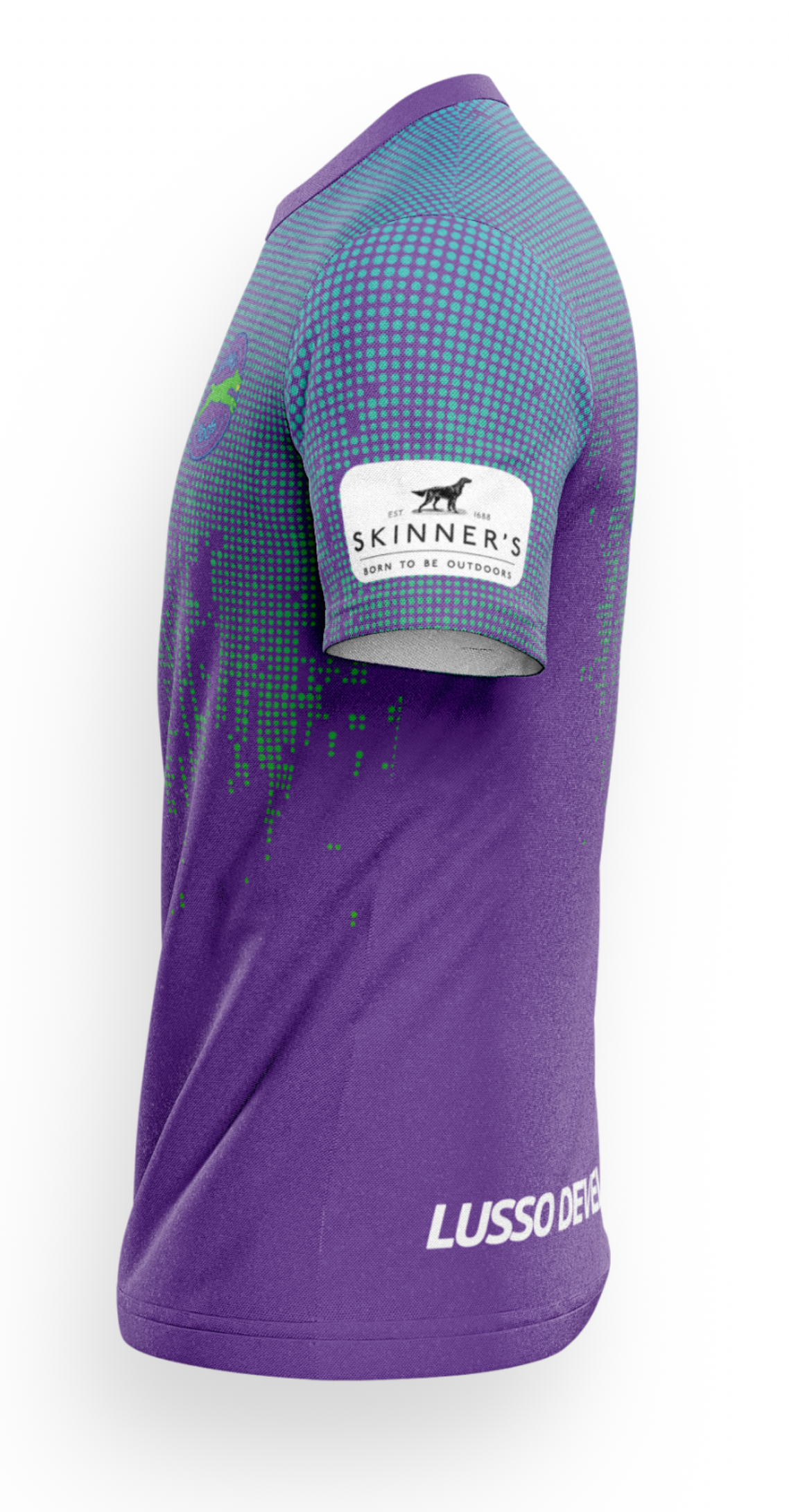 Funky Fidos T-Shirt - Purple/Green