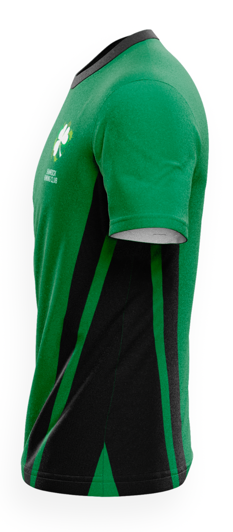 Shamrock Running Club T-Shirt - Green/Black