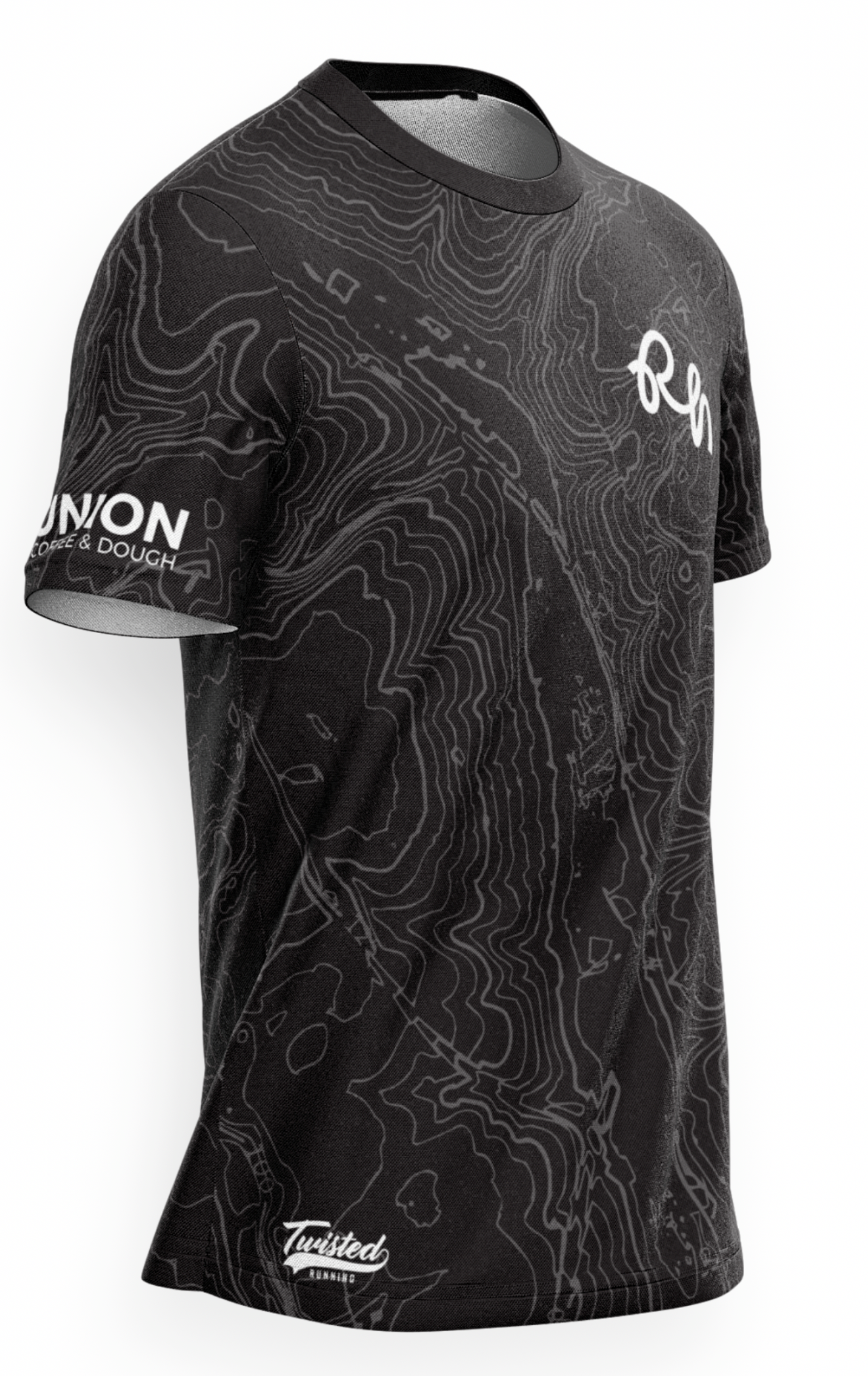 Runners High Club T-Shirt - Black/Pink