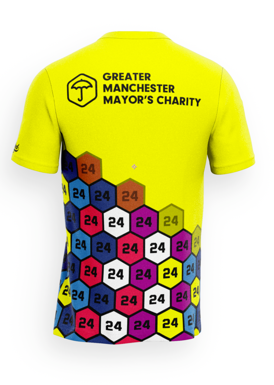 Technical Running Tee – The 24-Hour Run Against Homelessness (Manchester)