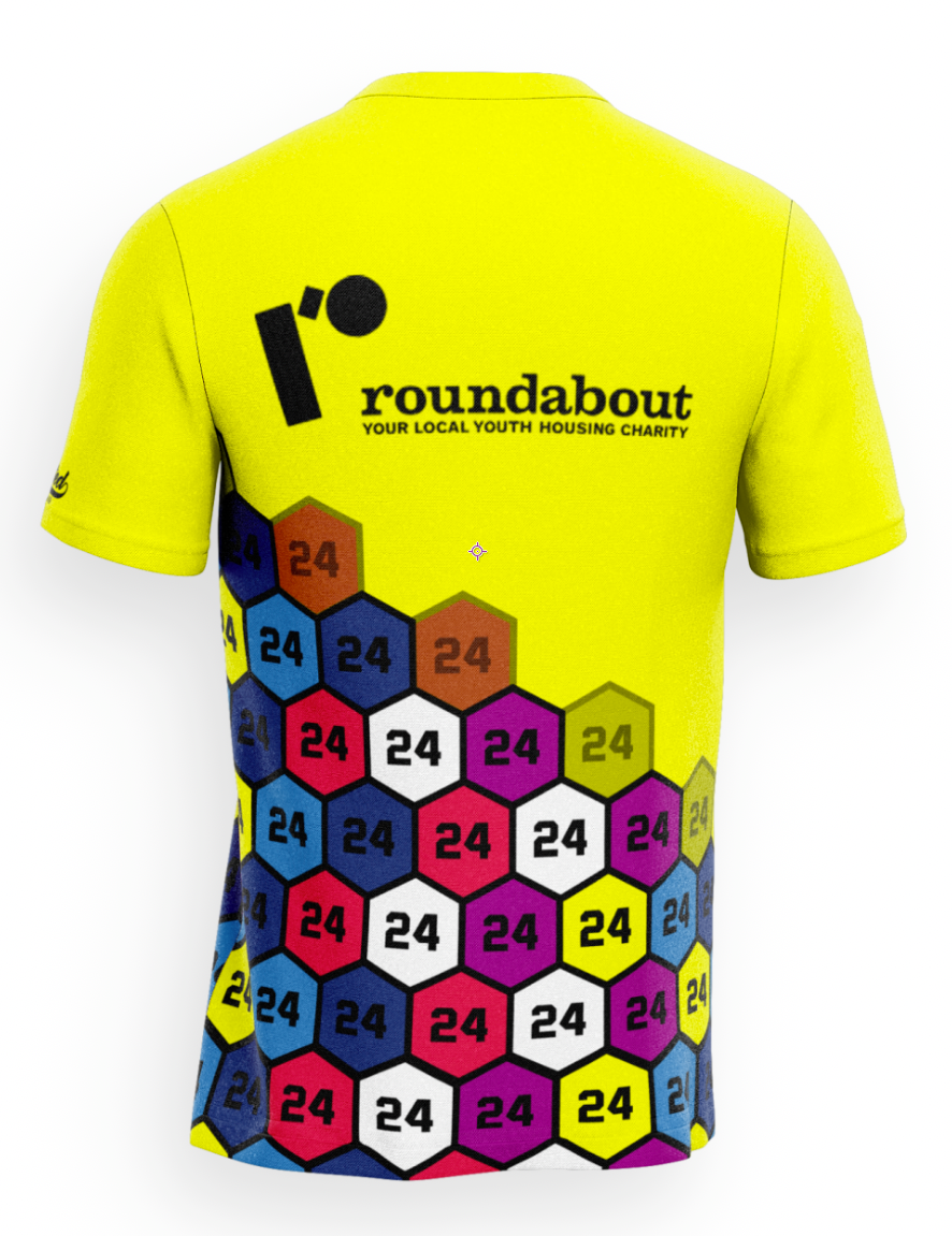 Technical Running Tee – The 24-Hour Run Against Homelessness (Sheffield)
