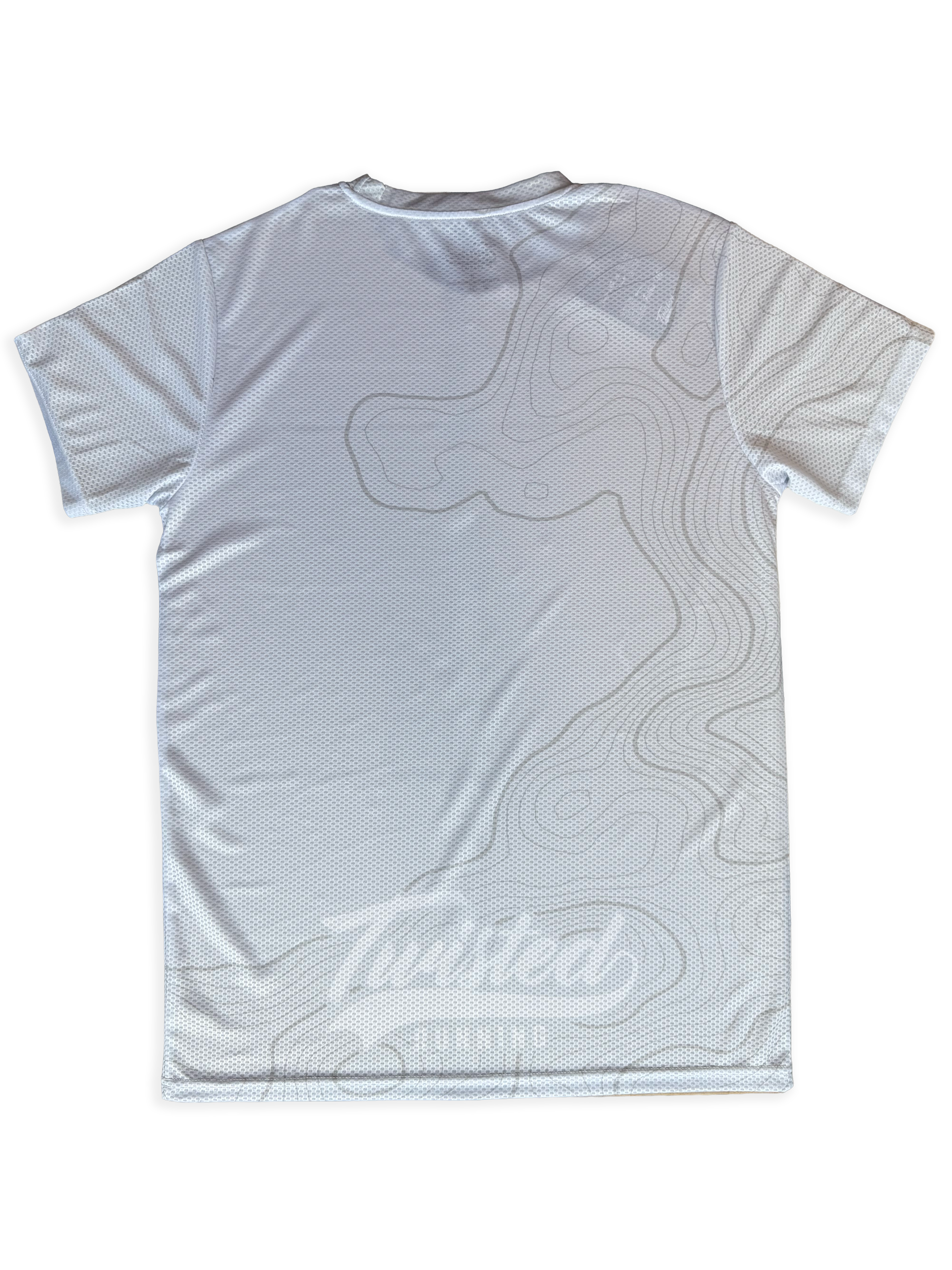 Topo Tee — Silver