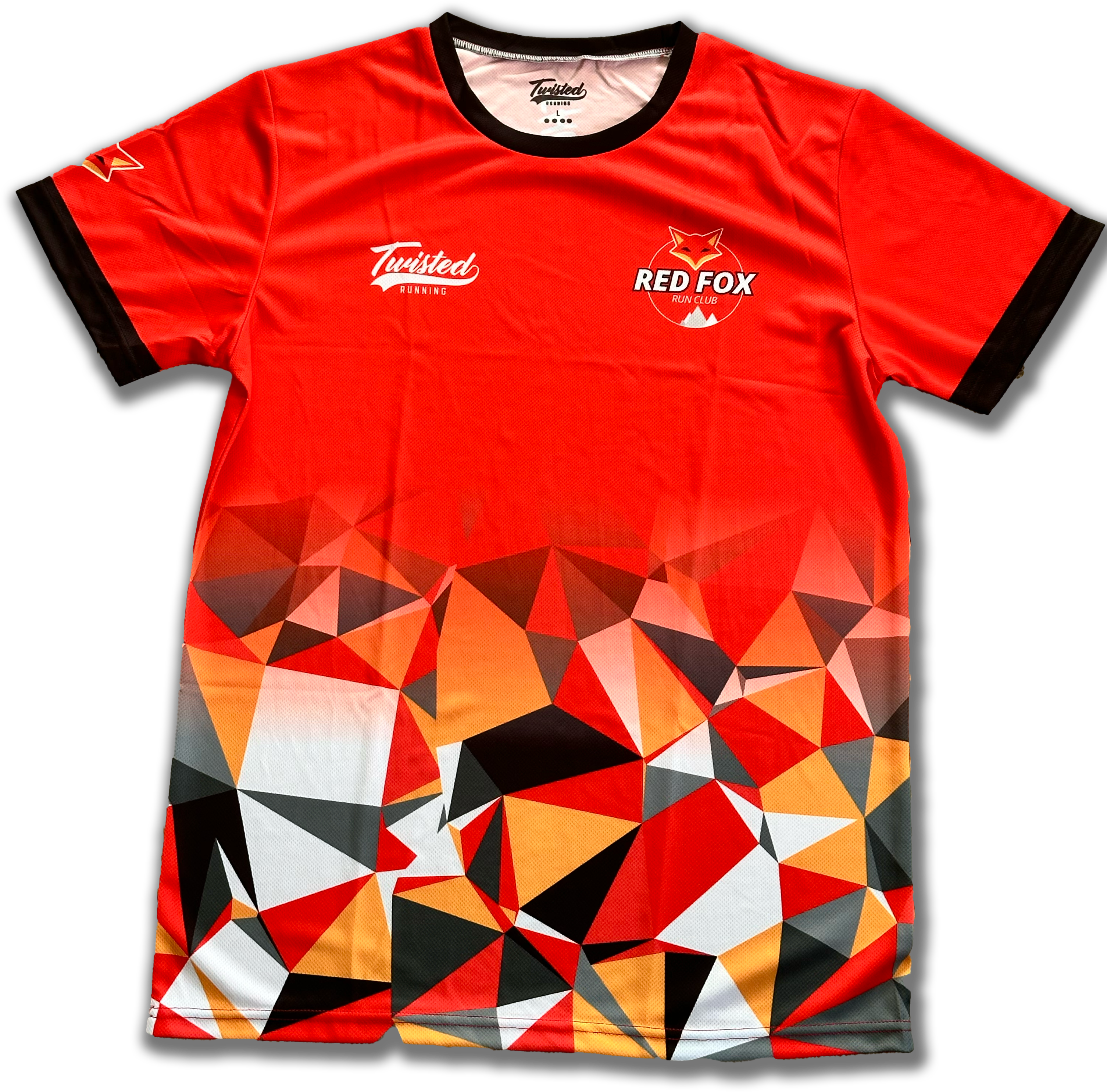 Red Fox Run Club Race Tee