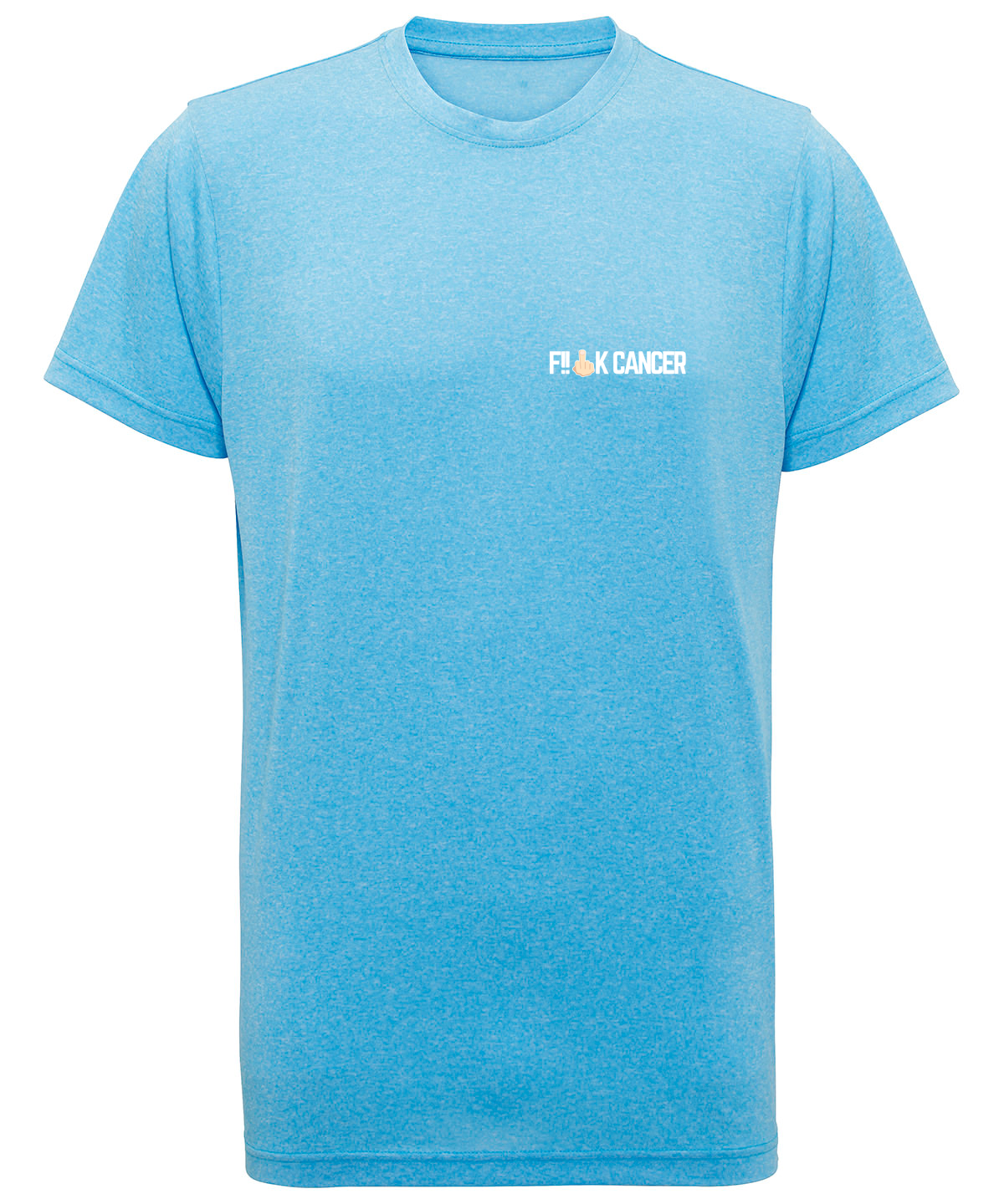 F!!CK CANCER Technical Tee (Unisex)-£2 donated to Cancer Research