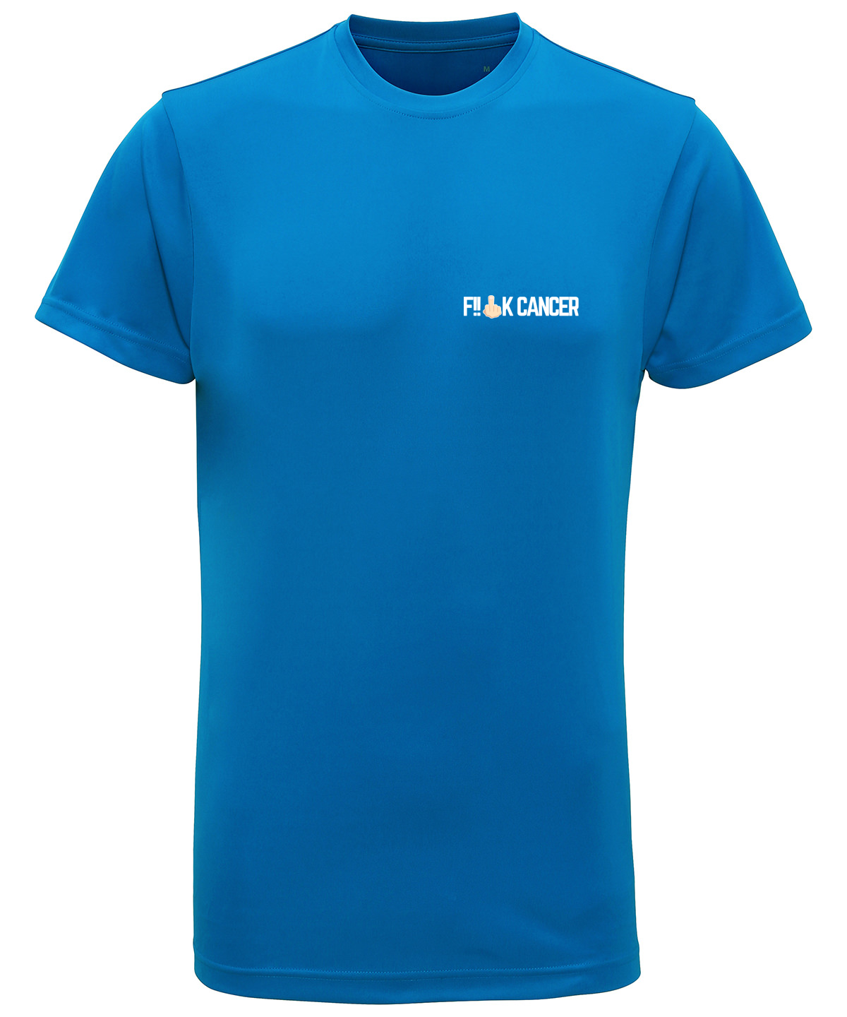 F!!CK CANCER Technical Tee (Unisex)-£2 donated to Cancer Research