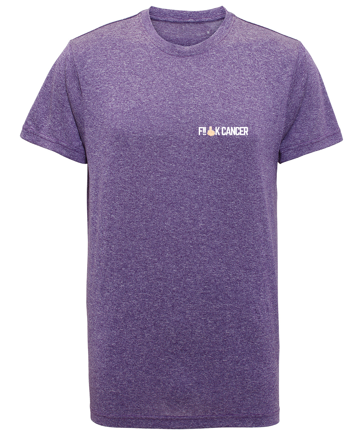 F!!CK CANCER Technical Tee (Unisex)-£2 donated to Cancer Research