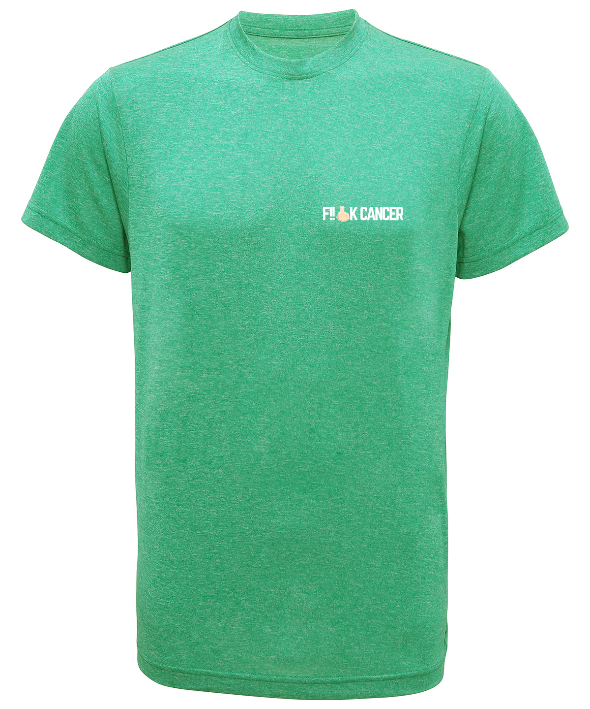 F!!CK CANCER Technical Tee (Unisex)-£2 donated to Cancer Research