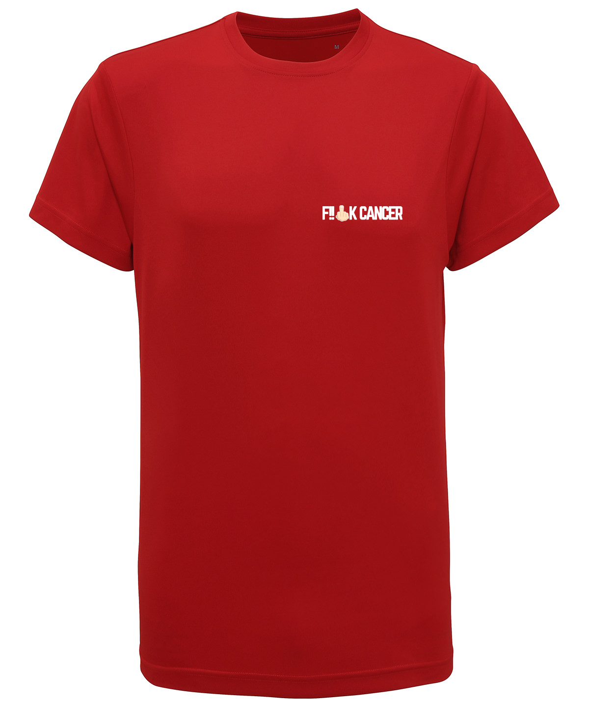 F!!CK CANCER Technical Tee (Unisex)-£2 donated to Cancer Research