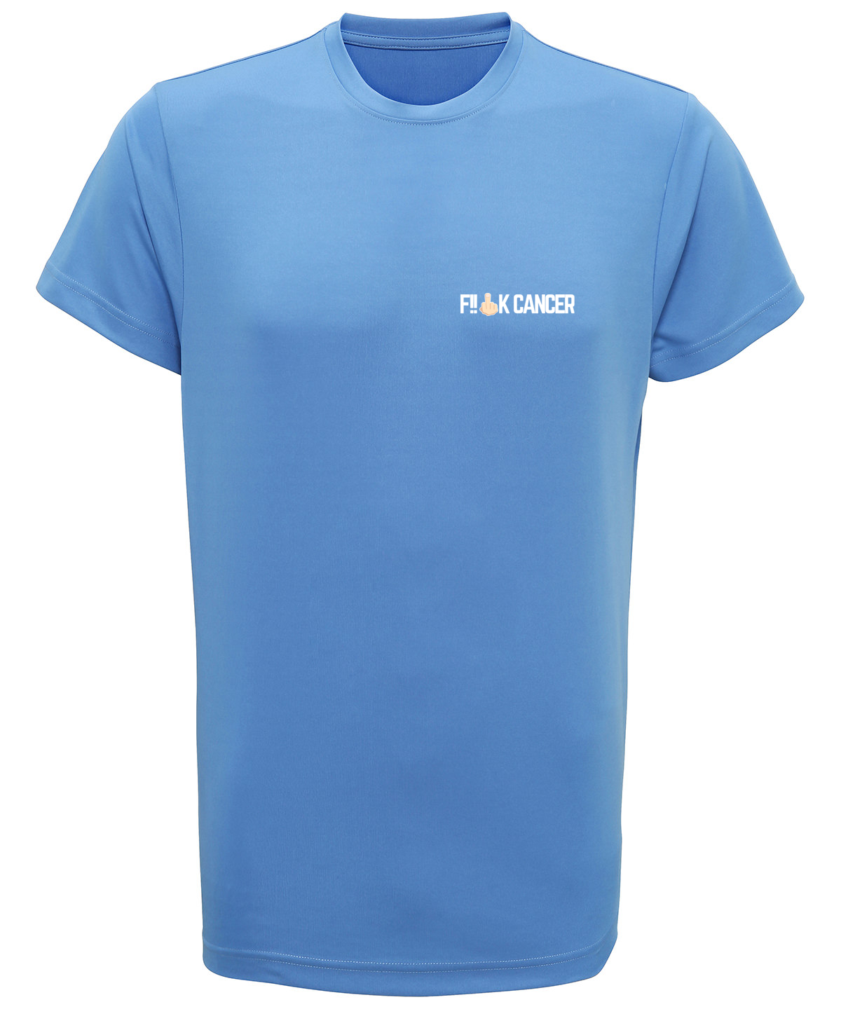 F!!CK CANCER Technical Tee (Unisex)-£2 donated to Cancer Research