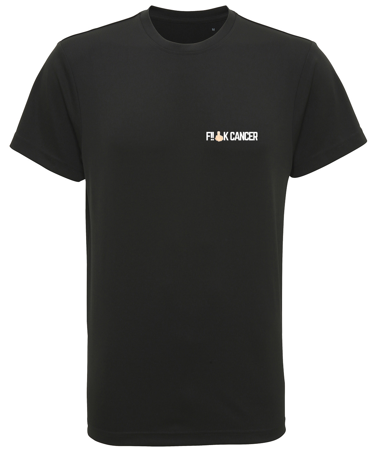 F!!CK CANCER Technical Tee (Unisex)-£2 donated to Cancer Research
