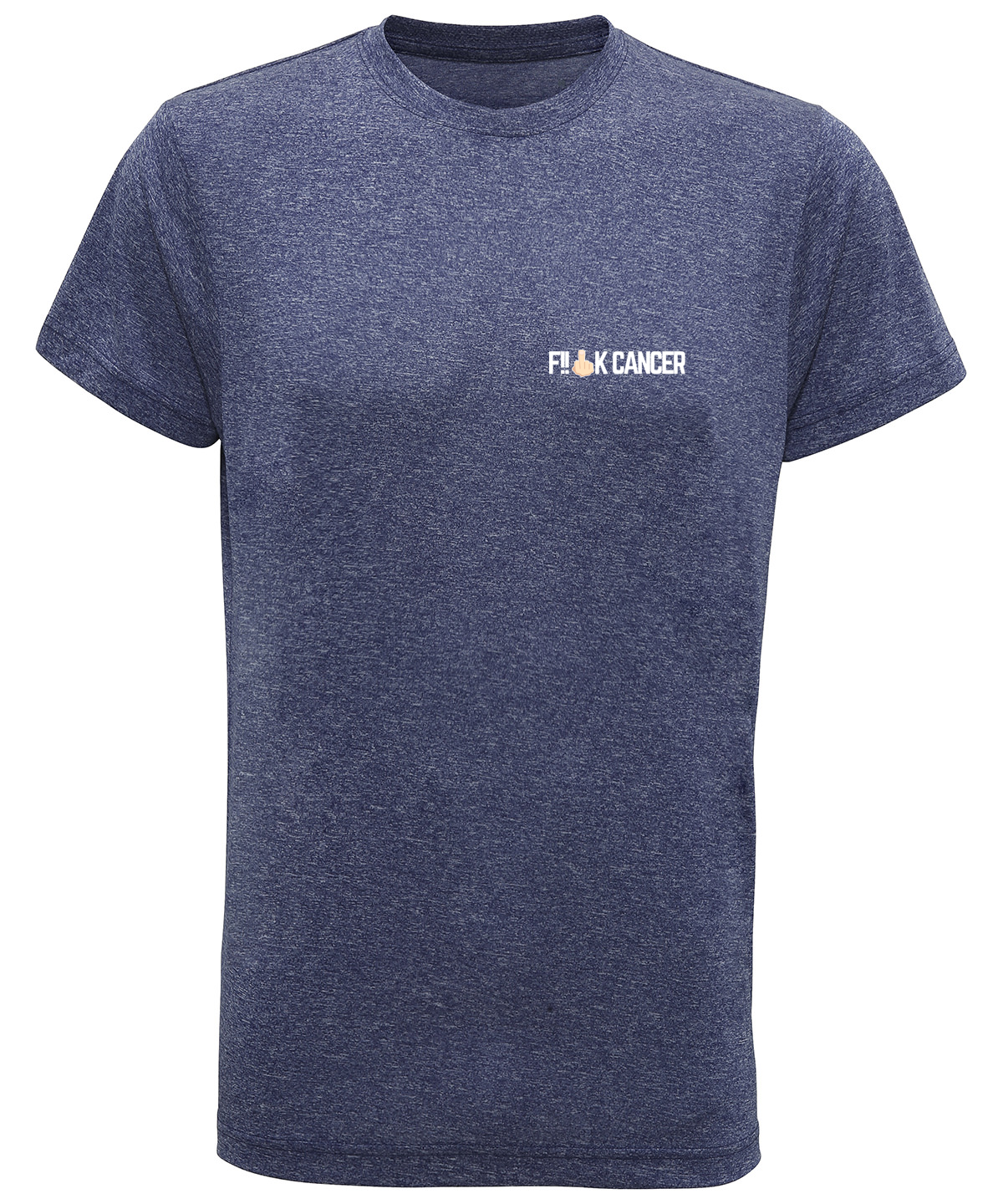 F!!CK CANCER Technical Tee (Unisex)-£2 donated to Cancer Research