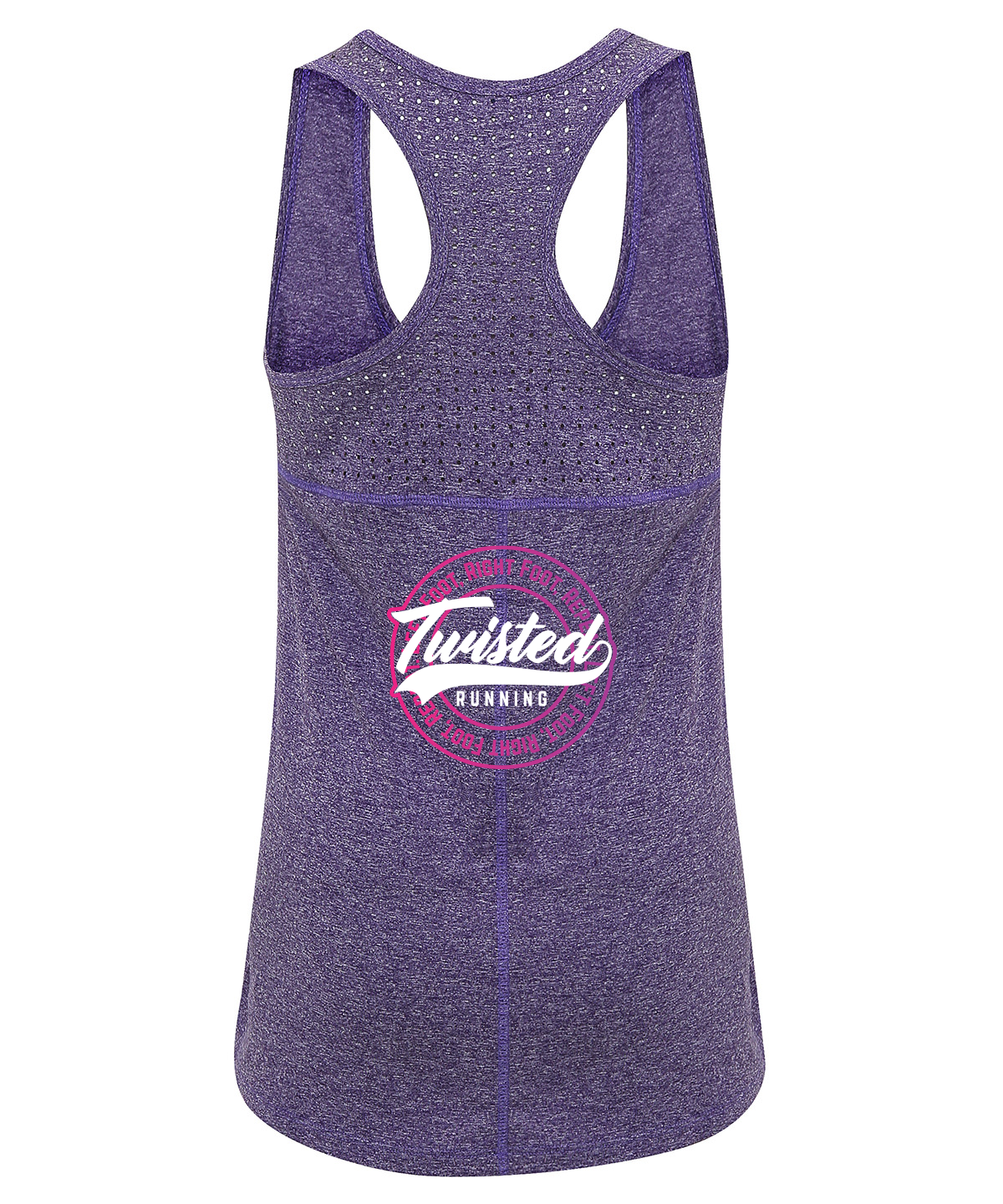 Summer Hot Pink Laser Cut Vest - 23 (Women's)