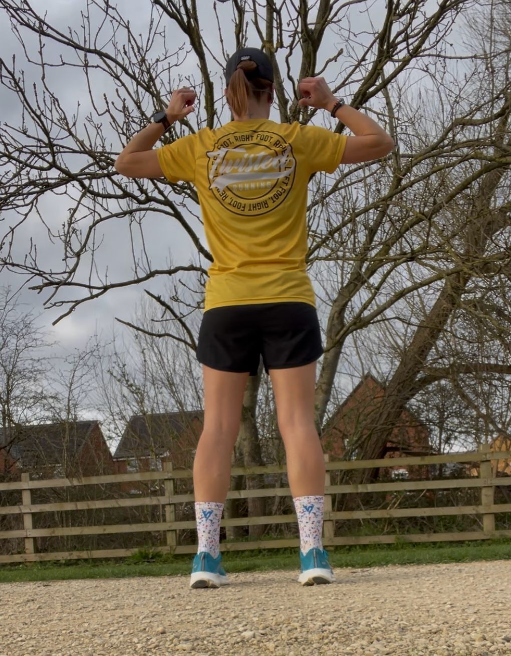 The Twisted Lightweight Tee - Yellow