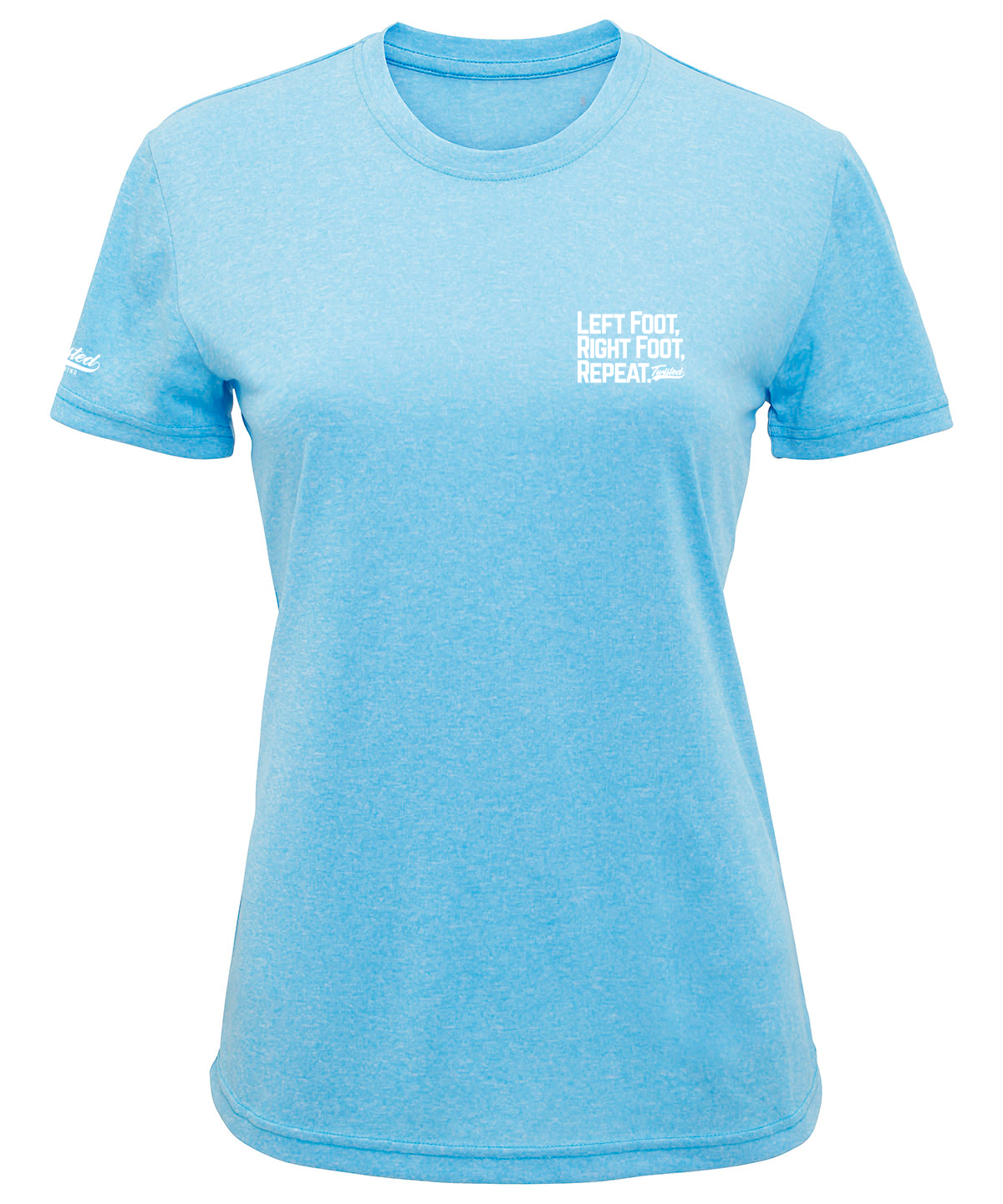 Twisted Slogan Technical T-Shirt (Womens)