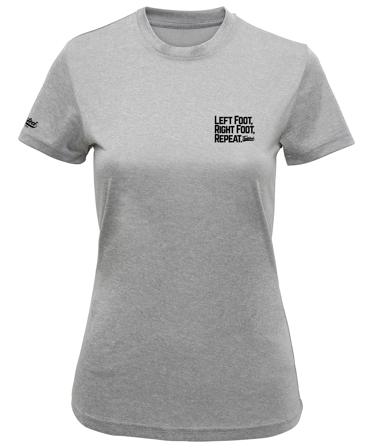Twisted Slogan Technical T-Shirt (Womens)