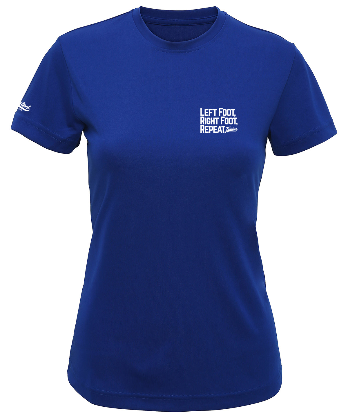 Twisted Slogan Technical T-Shirt (Womens)