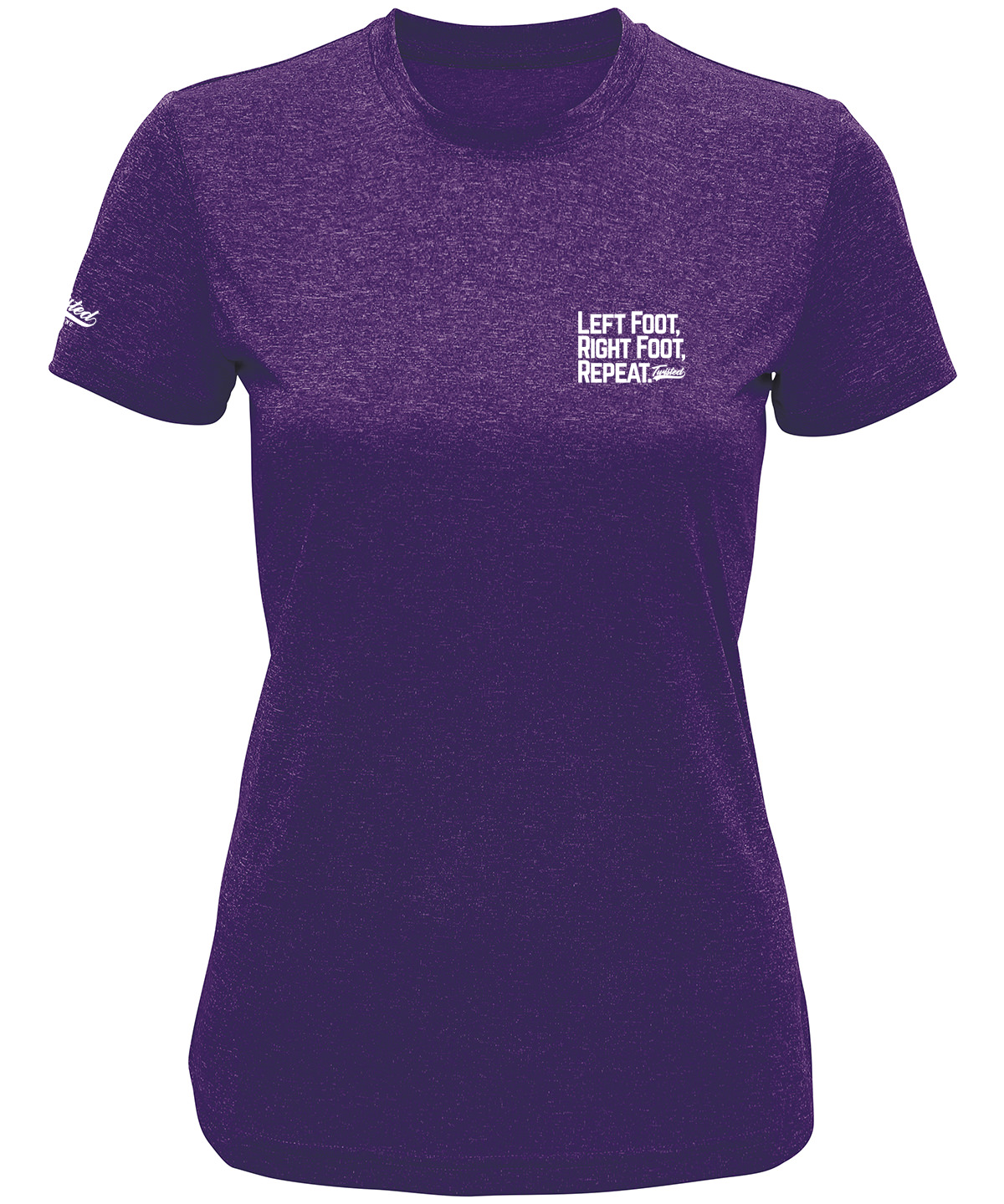 Twisted Slogan Technical T-Shirt (Womens)