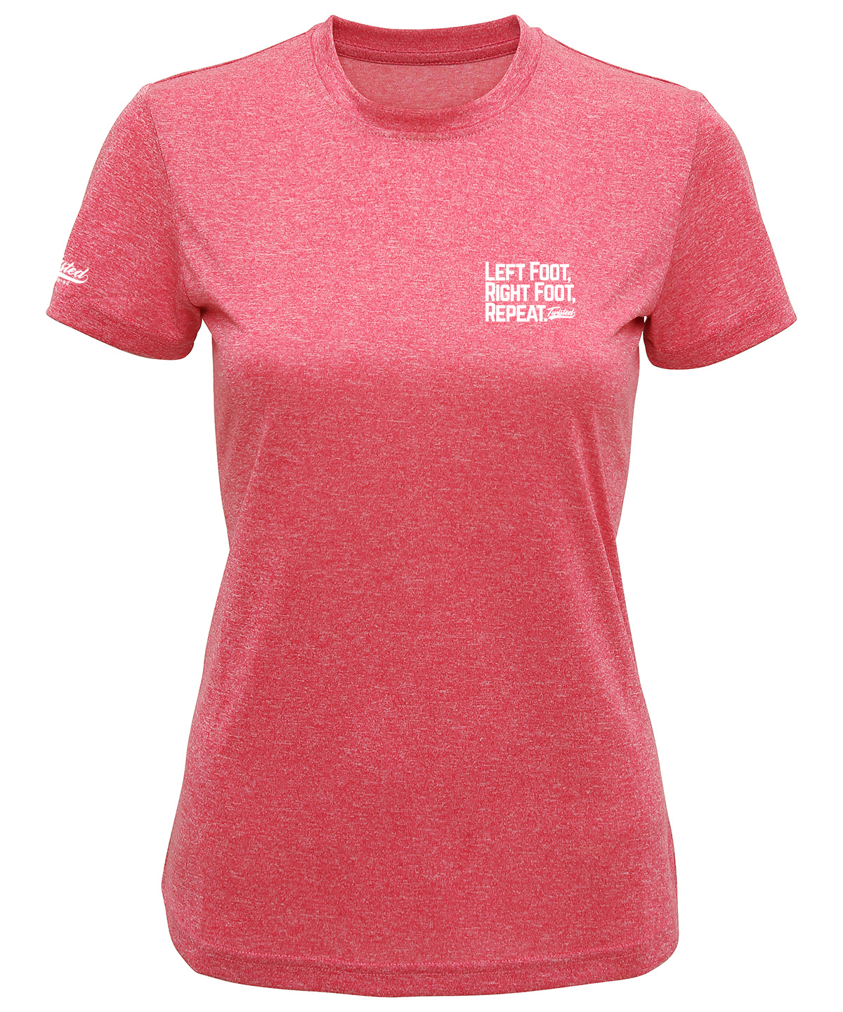 Twisted Slogan Technical T-Shirt (Womens)