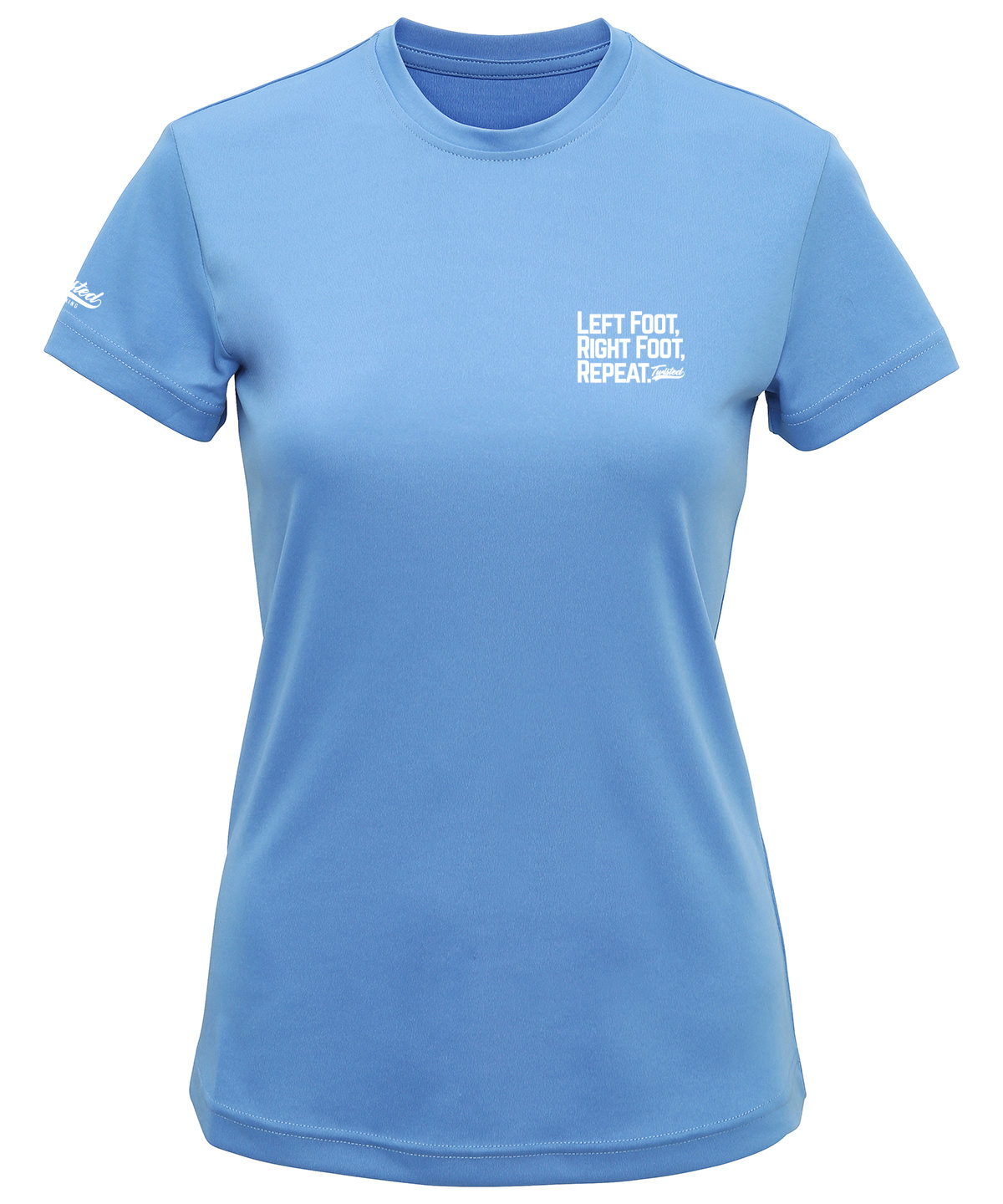 Twisted Slogan Technical T-Shirt (Womens)