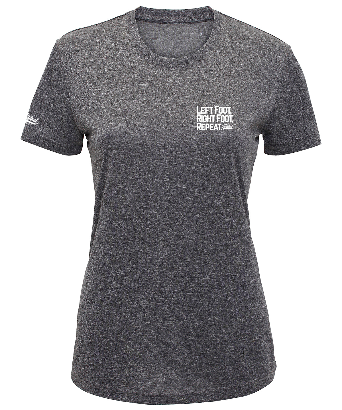 Twisted Slogan Technical T-Shirt (Womens)