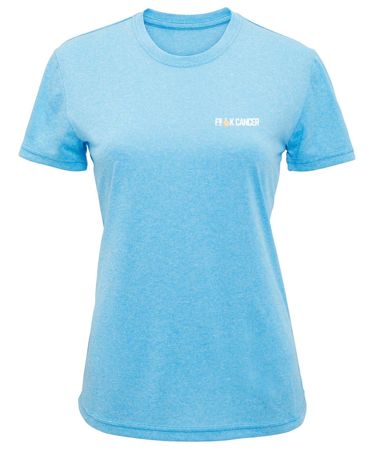 F!!CK CANCER Technical Tee (Women's)-£2 donated to Cancer Research