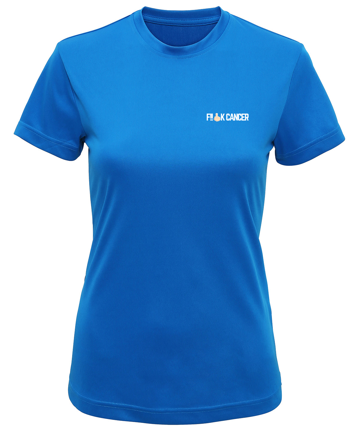 F!!CK CANCER Technical Tee (Women's)-£2 donated to Cancer Research