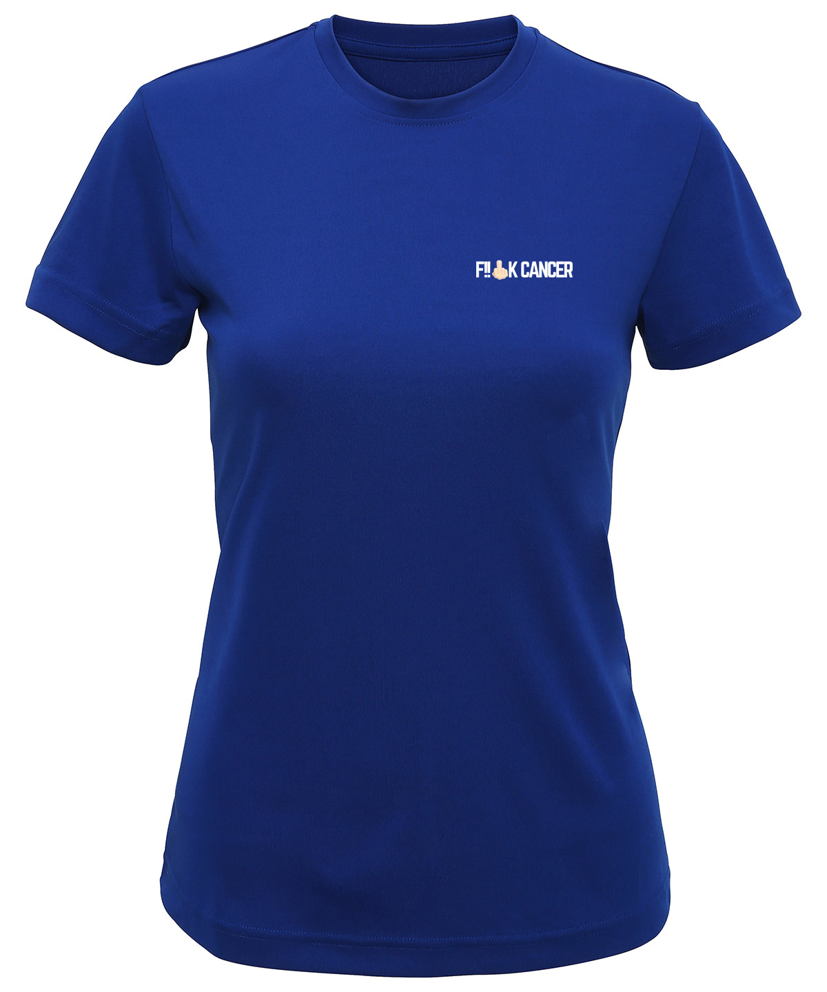 F!!CK CANCER Technical Tee (Women's)-£2 donated to Cancer Research
