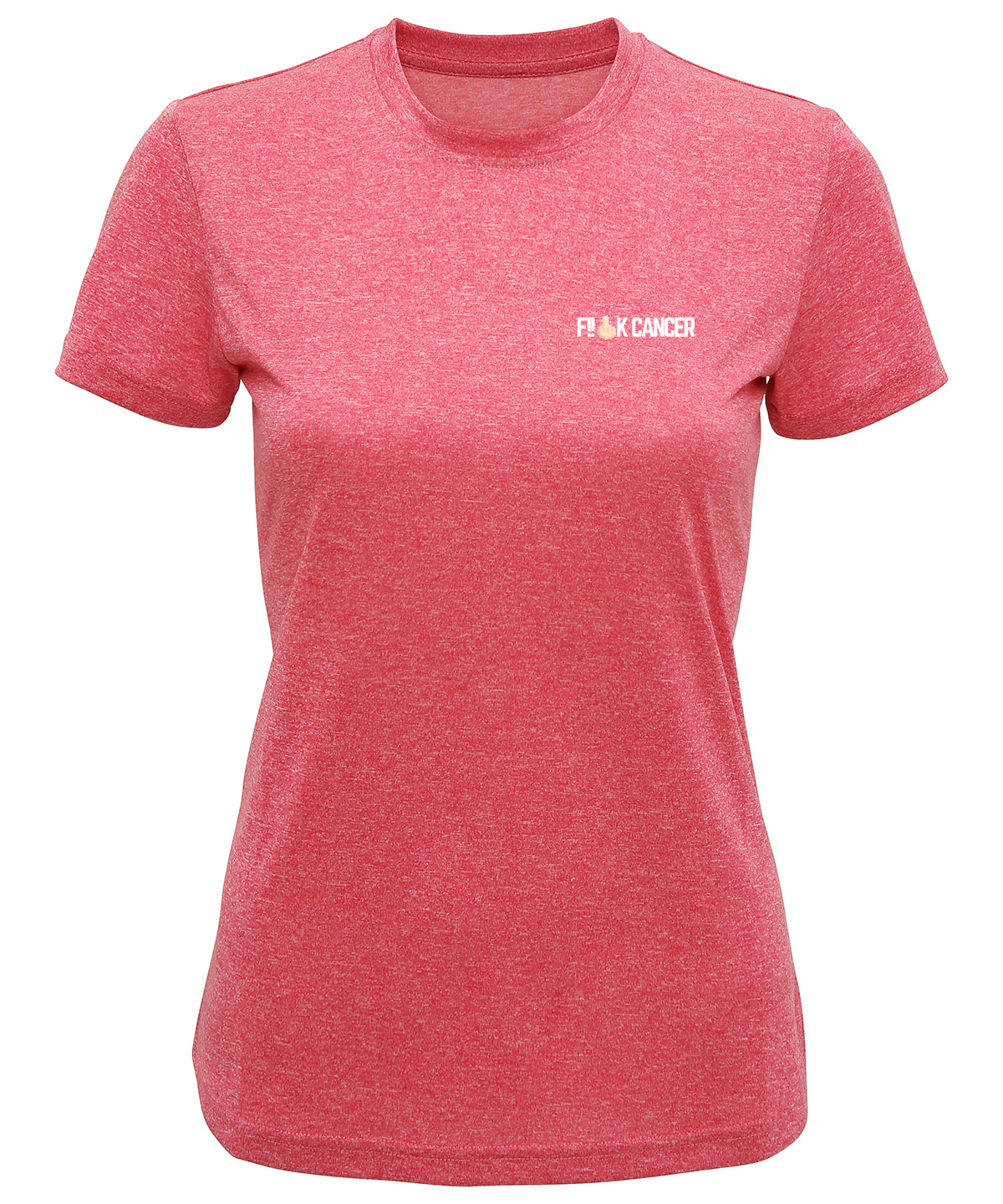 F!!CK CANCER Technical Tee (Women's)-£2 donated to Cancer Research