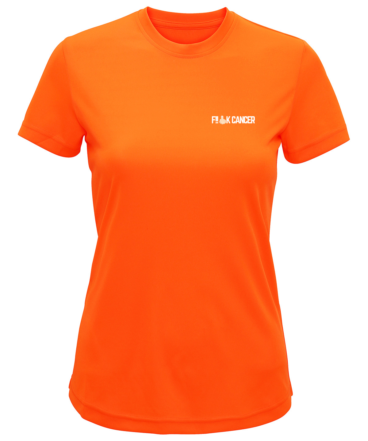 F!!CK CANCER Technical Tee (Women's)-£2 donated to Cancer Research