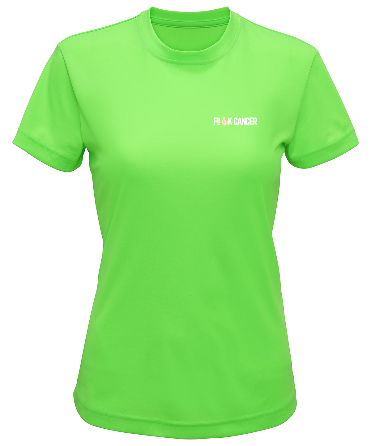 F!!CK CANCER Technical Tee (Women's)-£2 donated to Cancer Research