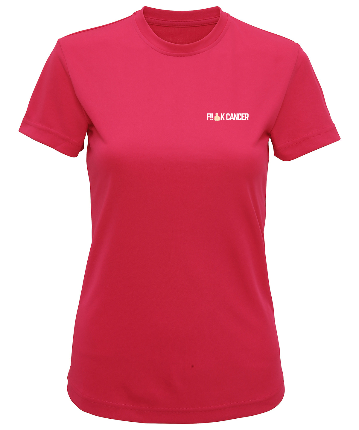 F!!CK CANCER Technical Tee (Women's)-£2 donated to Cancer Research