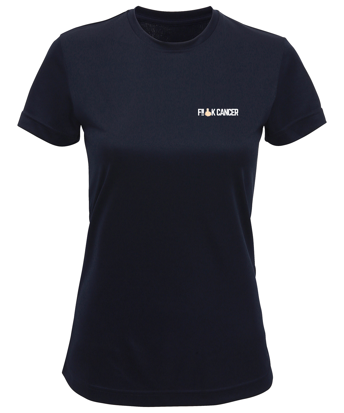 F!!CK CANCER Technical Tee (Women's)-£2 donated to Cancer Research