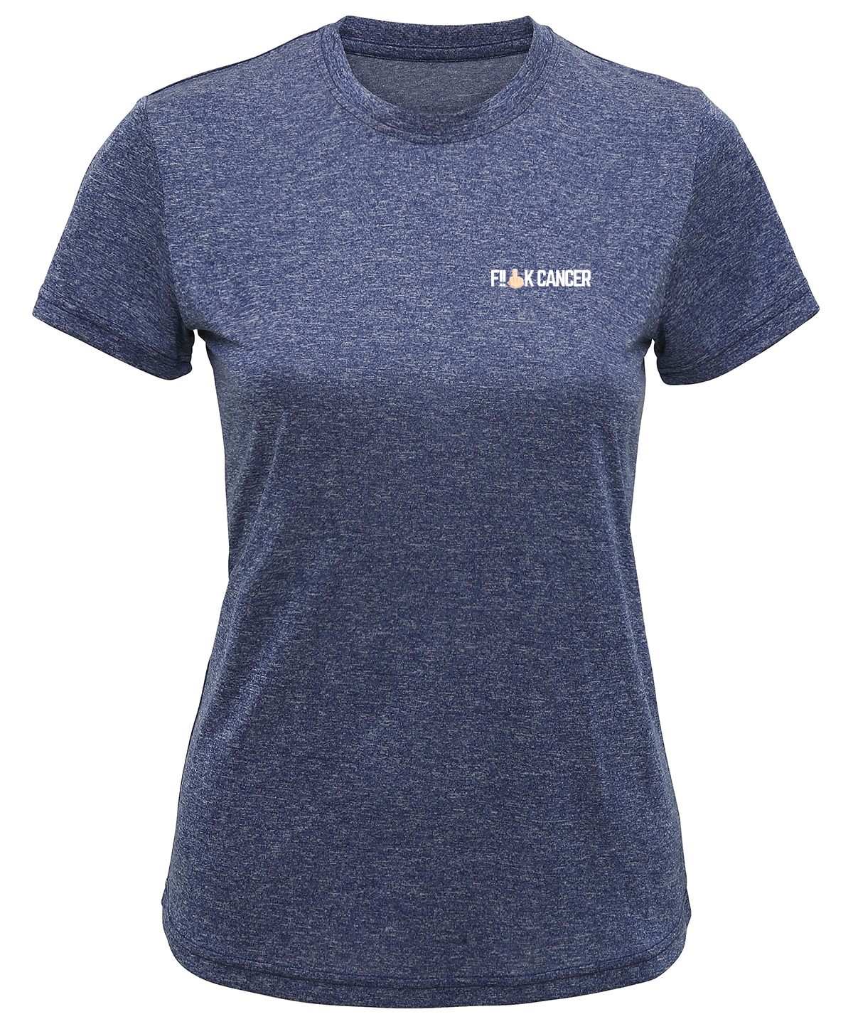 F!!CK CANCER Technical Tee (Women's)-£2 donated to Cancer Research