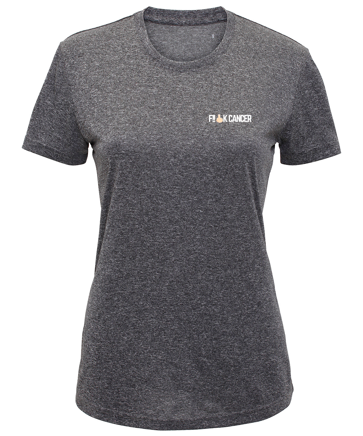 F!!CK CANCER Technical Tee (Women's)-£2 donated to Cancer Research