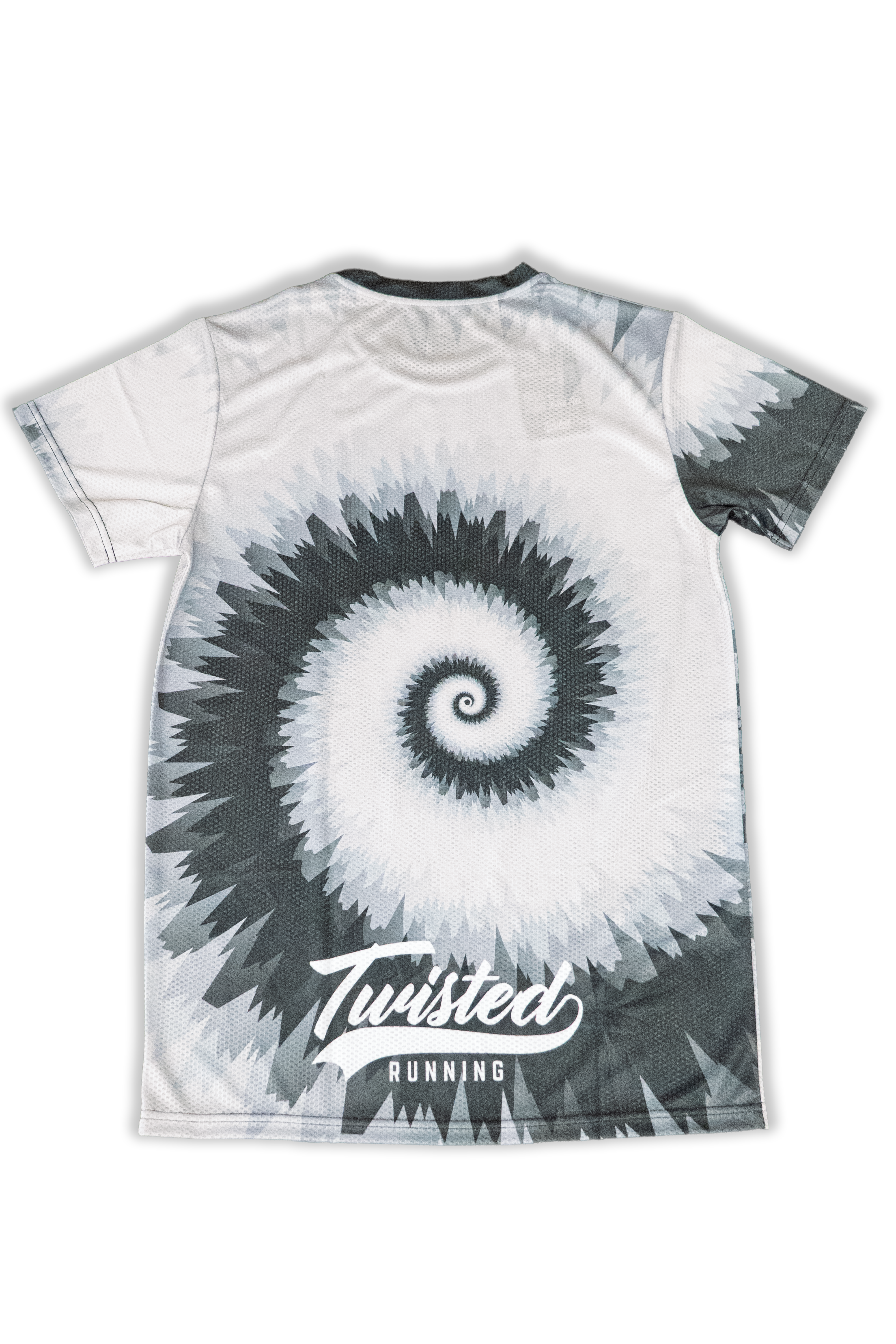 Tie Dye Tee - Black/Grey