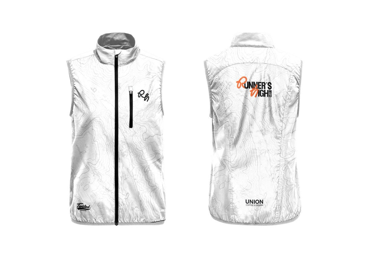 Runners High Club Gilet - White