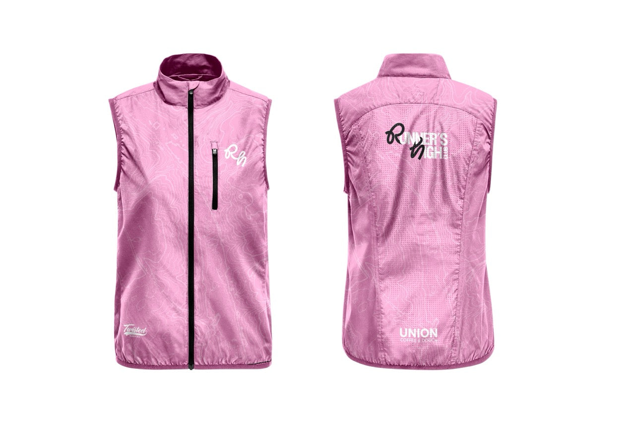 Runners High Club Gilet - Pink
