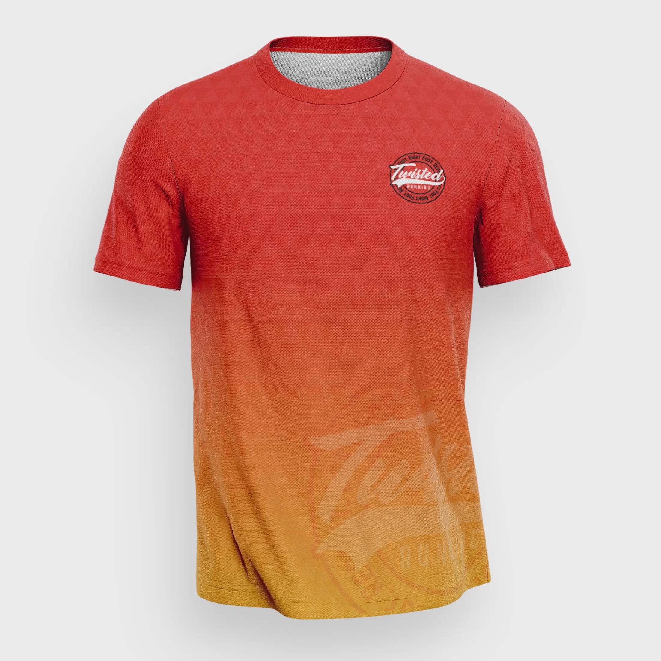 Orange "Ghost" Tee