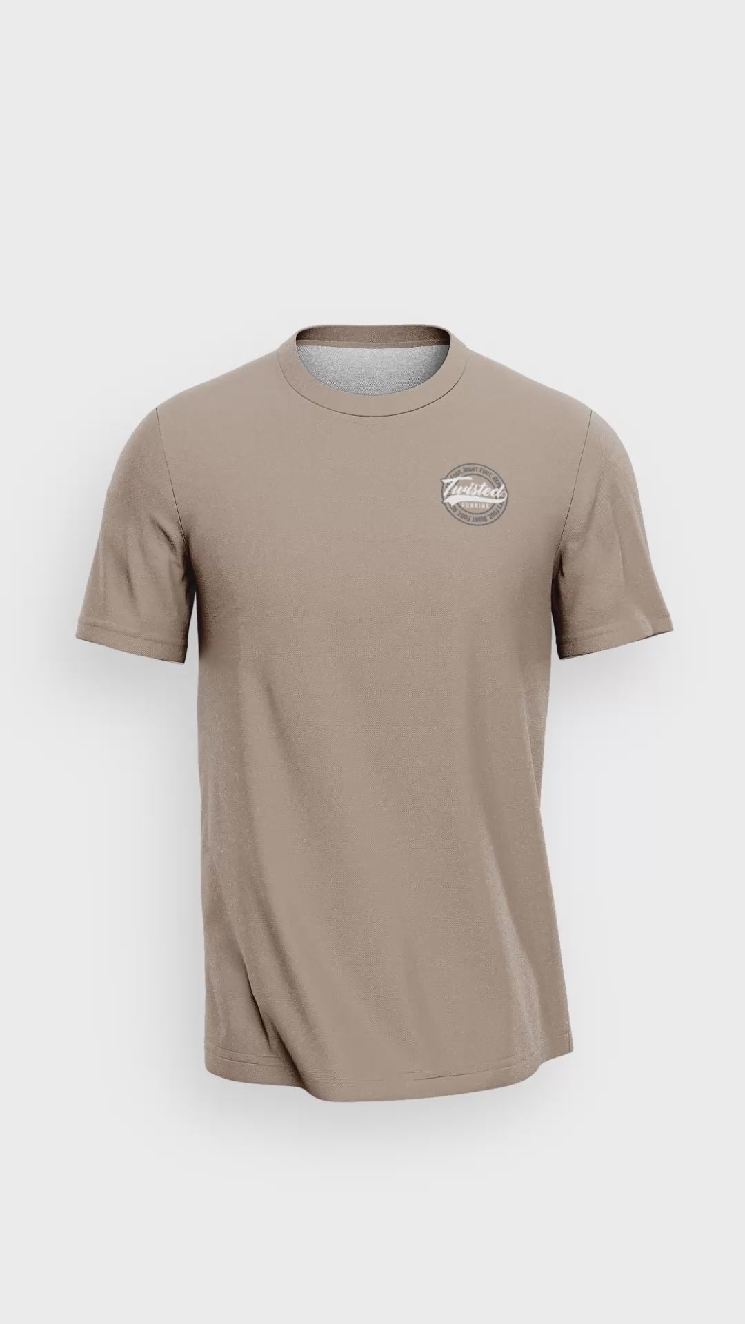 The Twisted Lightweight Tee - Desert Sand