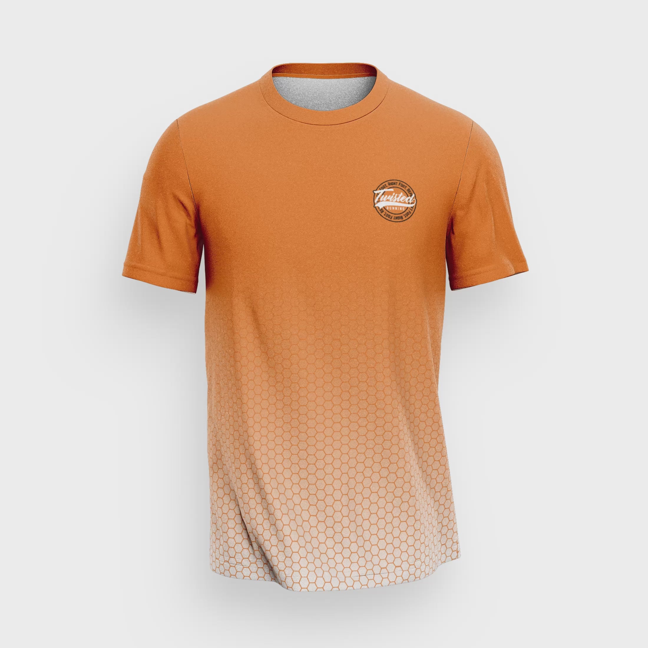 Hex Tee - Orange