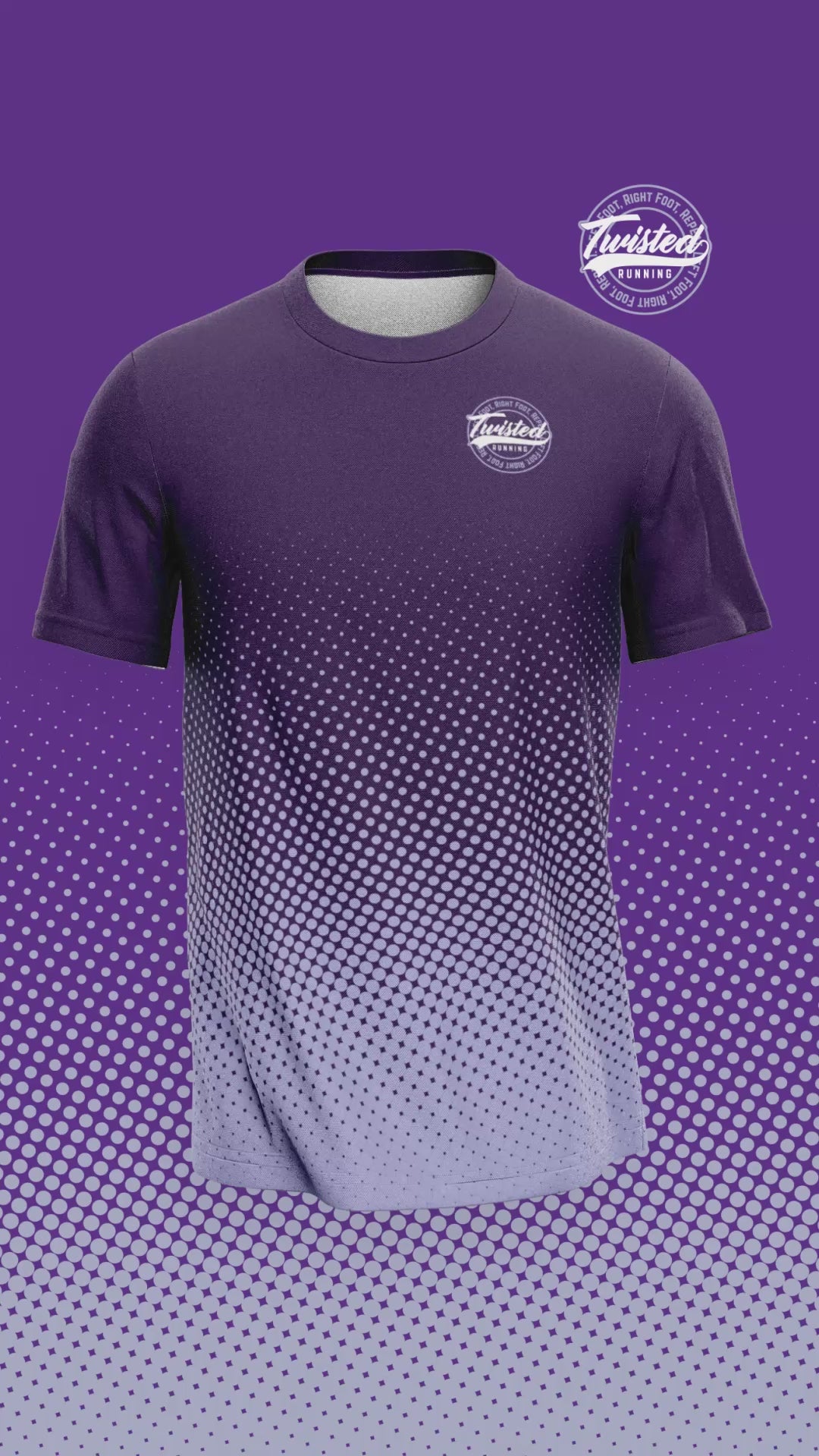 Blend Technical Tee - Purple/Purple