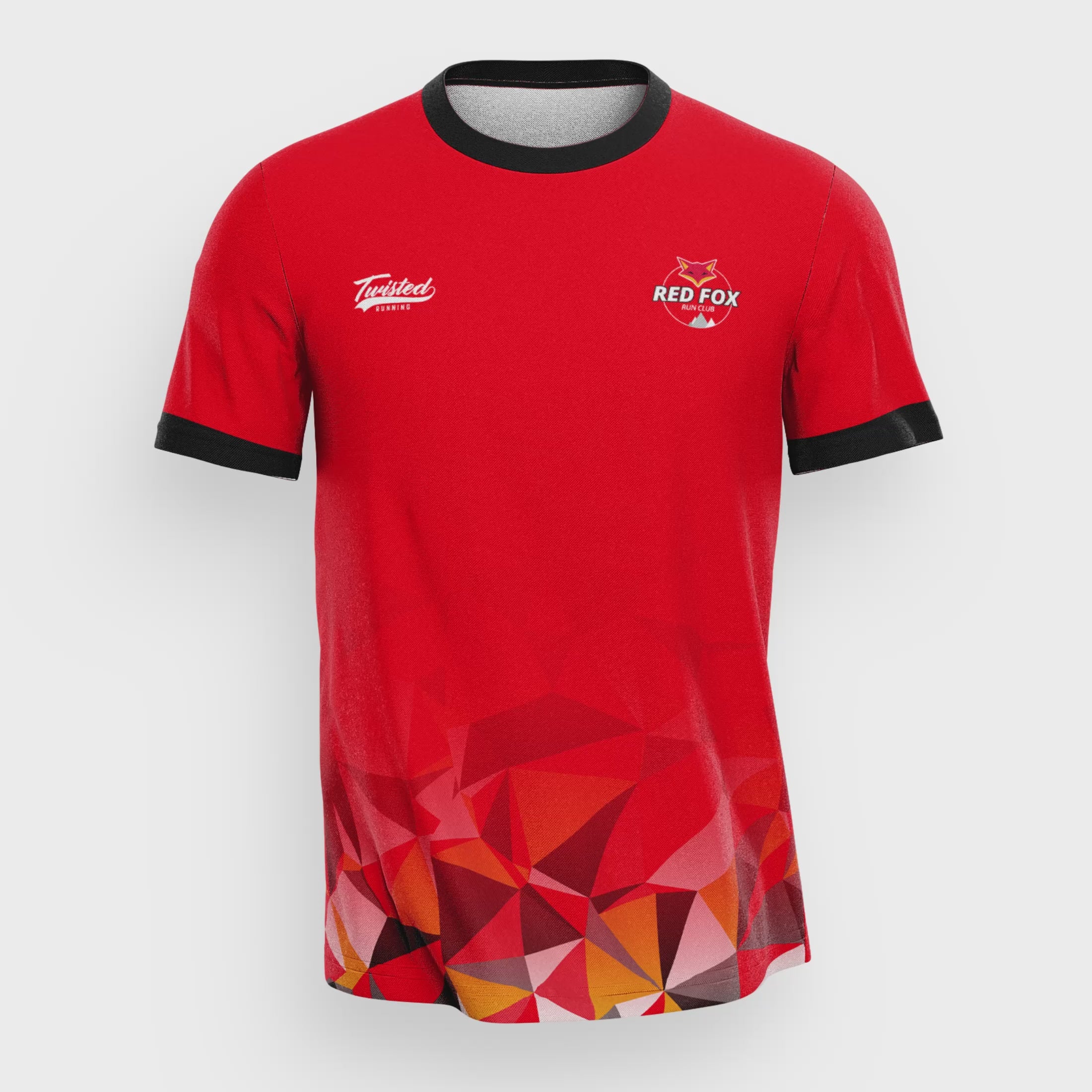 Red Fox Run Club Race Tee