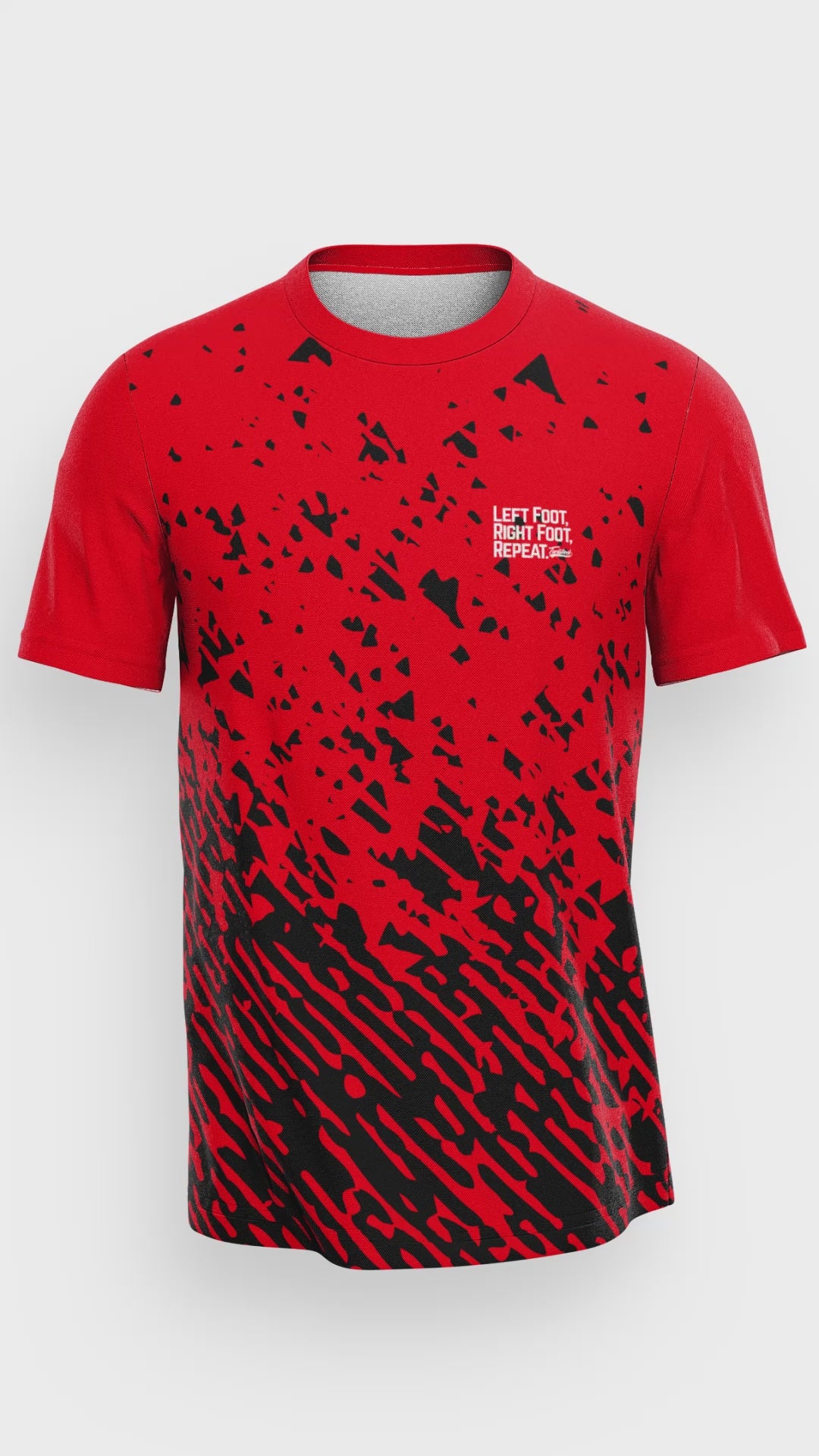 Trails Performance T-Shirt - Red/Black