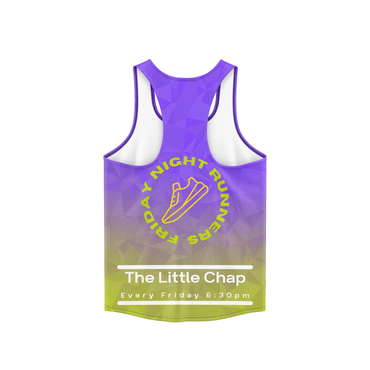 Friday Night Runners Vest - Purple/Green
